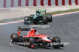 Jules Bianchi (FRA) Marussia F1 Team MR02. 12.05.2013. Formula 1 World Championship, Rd 5, Spanish Grand Prix, Barcelona, Spain, Race Day