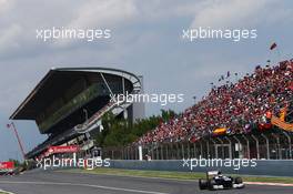 Valtteri Bottas (FIN) Williams FW35. 12.05.2013. Formula 1 World Championship, Rd 5, Spanish Grand Prix, Barcelona, Spain, Race Day