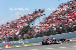 Jenson Button (GBR) McLaren MP4-28. 12.05.2013. Formula 1 World Championship, Rd 5, Spanish Grand Prix, Barcelona, Spain, Race Day