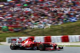 Fernando Alonso (ESP) Ferrari F138. 12.05.2013. Formula 1 World Championship, Rd 5, Spanish Grand Prix, Barcelona, Spain, Race Day