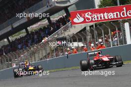 Max Chilton (GBR) Marussia F1 Team MR02. 12.05.2013. Formula 1 World Championship, Rd 5, Spanish Grand Prix, Barcelona, Spain, Race Day