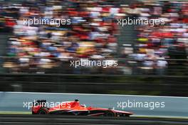 Jules Bianchi (FRA) Marussia F1 Team MR02. 12.05.2013. Formula 1 World Championship, Rd 5, Spanish Grand Prix, Barcelona, Spain, Race Day