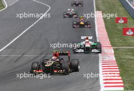 Romain Grosjean (FRA), Lotus F1 Team  12.05.2013. Formula 1 World Championship, Rd 5, Spanish Grand Prix, Barcelona, Spain, Race Day