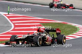 Romain Grosjean (FRA) Lotus F1 E21. 11.05.2013. Formula 1 World Championship, Rd 5, Spanish Grand Prix, Barcelona, Spain, Qualifying Day