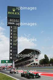 Giedo van der Garde (NLD) Caterham CT03. 11.05.2013. Formula 1 World Championship, Rd 5, Spanish Grand Prix, Barcelona, Spain, Qualifying Day