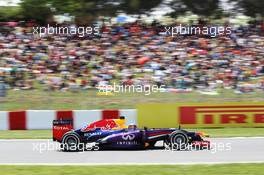 Sebastian Vettel (GER) Red Bull Racing RB9. 11.05.2013. Formula 1 World Championship, Rd 5, Spanish Grand Prix, Barcelona, Spain, Qualifying Day