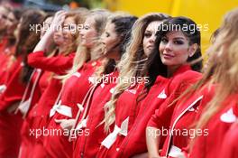 Grid girls. 11.05.2013. Formula 1 World Championship, Rd 5, Spanish Grand Prix, Barcelona, Spain, Qualifying Day