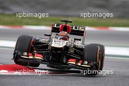 Kimi Raikkonen (FIN) Lotus F1 E21. 11.05.2013. Formula 1 World Championship, Rd 5, Spanish Grand Prix, Barcelona, Spain, Qualifying Day