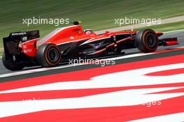 Max Chilton (GBR) Marussia F1 Team MR02. 11.05.2013. Formula 1 World Championship, Rd 5, Spanish Grand Prix, Barcelona, Spain, Qualifying Day