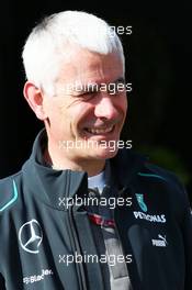 Geoff Willis (GBR) Mercedes AMG F1 Technology Director. 11.05.2013. Formula 1 World Championship, Rd 5, Spanish Grand Prix, Barcelona, Spain, Qualifying Day