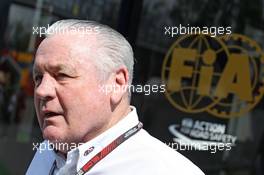 Alan Jones (AUS) FIA Steward. 11.05.2013. Formula 1 World Championship, Rd 5, Spanish Grand Prix, Barcelona, Spain, Qualifying Day