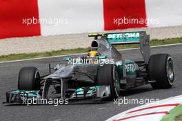 Lewis Hamilton (GBR) Mercedes AMG F1 W04. 11.05.2013. Formula 1 World Championship, Rd 5, Spanish Grand Prix, Barcelona, Spain, Qualifying Day