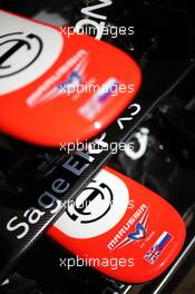 Marussia F1 Team MR02 nosecone. 12.05.2013. Formula 1 World Championship, Rd 5, Spanish Grand Prix, Barcelona, Spain, Race Day