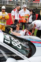 Adrian Sutil (GER) Sahara Force India F1. 12.05.2013. Formula 1 World Championship, Rd 5, Spanish Grand Prix, Barcelona, Spain, Race Day