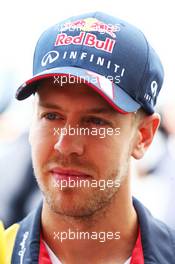 Sebastian Vettel (GER) Red Bull Racing. 12.05.2013. Formula 1 World Championship, Rd 5, Spanish Grand Prix, Barcelona, Spain, Race Day
