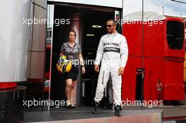 Lewis Hamilton (GBR) Mercedes AMG F1. 09.05.2013. Formula 1 World Championship, Rd 5, Spanish Grand Prix, Barcelona, Spain, Preparation Day