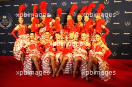 Moulin Rouge girls. 06.12.2013. FIA Prize Giving Ceremony, Paris, France.
