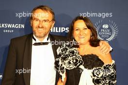 Denis Chevrier (FRA) and his wife. 06.12.2013. FIA Prize Giving Ceremony, Paris, France.