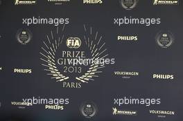 Ambiance. 06.12.2013. FIA Prize Giving Ceremony, Paris, France.