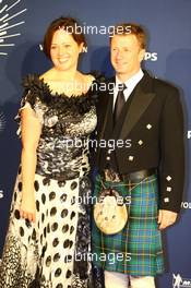 Allan McNish (GBR) with his wife Kelly McNish (GBR). 06.12.2013. FIA Prize Giving Ceremony, Paris, France.