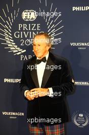 Jackie Stewart (GBR). 06.12.2013. FIA Prize Giving Ceremony, Paris, France.