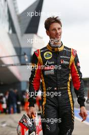 Romain Grosjean (FRA) Lotus F1 Team. 28.06.2013. Formula 1 World Championship, Rd 8, British Grand Prix, Silverstone, England, Practice Day.