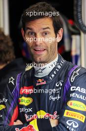 Mark Webber (AUS) Red Bull Racing. 28.06.2013. Formula 1 World Championship, Rd 8, British Grand Prix, Silverstone, England, Practice Day.