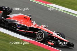 Jules Bianchi (FRA) Marussia F1 Team MR02. 28.06.2013. Formula 1 World Championship, Rd 8, British Grand Prix, Silverstone, England, Practice Day.