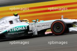 Lewis Hamilton (GBR) Mercedes AMG F1 W04. 28.06.2013. Formula 1 World Championship, Rd 8, British Grand Prix, Silverstone, England, Practice Day.