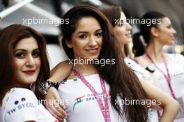 Sahara Force India F1 Team Speed Divas. 28.06.2013. Formula 1 World Championship, Rd 8, British Grand Prix, Silverstone, England, Practice Day.