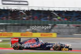 Jean-Eric Vergne (FRA) Scuderia Toro Rosso STR8. 28.06.2013. Formula 1 World Championship, Rd 8, British Grand Prix, Silverstone, England, Practice Day.