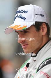 Adrian Sutil (GER) Sahara Force India F1. 28.06.2013. Formula 1 World Championship, Rd 8, British Grand Prix, Silverstone, England, Practice Day.