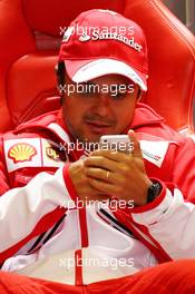 Felipe Massa (BRA) Ferrari. 28.06.2013. Formula 1 World Championship, Rd 8, British Grand Prix, Silverstone, England, Practice Day.