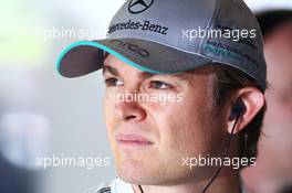 Nico Rosberg (GER) Mercedes AMG F1. 28.06.2013. Formula 1 World Championship, Rd 8, British Grand Prix, Silverstone, England, Practice Day.