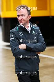 Paddy Lowe (GBR) Mercedes AMG F1 Executive Director (Technical). 28.06.2013. Formula 1 World Championship, Rd 8, British Grand Prix, Silverstone, England, Practice Day.
