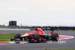 Max Chilton (GBR) Marussia F1 Team MR02. 28.06.2013. Formula 1 World Championship, Rd 8, British Grand Prix, Silverstone, England, Practice Day.