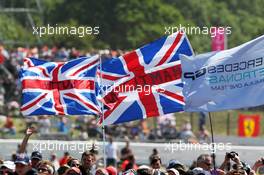 Flags. 30.06.2013. Formula 1 World Championship, Rd 8, British Grand Prix, Silverstone, England, Race Day.