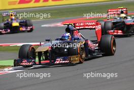 Daniel Ricciardo (AUS), Scuderia Toro Rosso  30.06.2013. Formula 1 World Championship, Rd 8, British Grand Prix, Silverstone, England, Race Day.