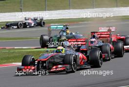 Sergio Perez (MEX), McLaren Mercedes  30.06.2013. Formula 1 World Championship, Rd 8, British Grand Prix, Silverstone, England, Race Day.