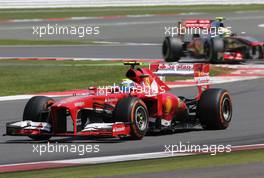 Felipe Massa (BRA), Scuderia Ferrari  30.06.2013. Formula 1 World Championship, Rd 8, British Grand Prix, Silverstone, England, Race Day.