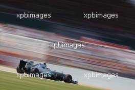 Lewis Hamilton (GBR) Mercedes AMG F1 W04. 30.06.2013. Formula 1 World Championship, Rd 8, British Grand Prix, Silverstone, England, Race Day.
