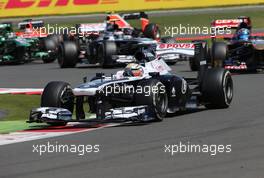 Pastor Maldonado (VEN), Williams F1 Team  30.06.2013. Formula 1 World Championship, Rd 8, British Grand Prix, Silverstone, England, Race Day.