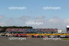 The start of the race. 30.06.2013. Formula 1 World Championship, Rd 8, British Grand Prix, Silverstone, England, Race Day.