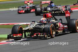 Kimi Raikkonen (FIN), Lotus F1 Team  30.06.2013. Formula 1 World Championship, Rd 8, British Grand Prix, Silverstone, England, Race Day.