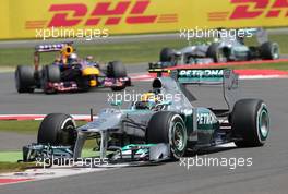 Lewis Hamilton (GBR), Mercedes Grand Prix  30.06.2013. Formula 1 World Championship, Rd 8, British Grand Prix, Silverstone, England, Race Day.