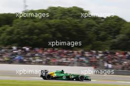 Charles Pic (FRA) Caterham CT03. 29.06.2013. Formula 1 World Championship, Rd 8, British Grand Prix, Silverstone, England, Qualifying Day.