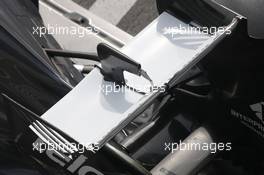 Sauber C32 rear wing detail. 29.06.2013. Formula 1 World Championship, Rd 8, British Grand Prix, Silverstone, England, Qualifying Day.