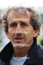 Alain Prost (FRA). 29.06.2013. Formula 1 World Championship, Rd 8, British Grand Prix, Silverstone, England, Qualifying Day.
