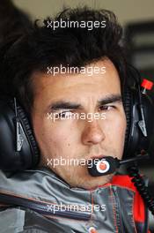 Sergio Perez (MEX) McLaren. 29.06.2013. Formula 1 World Championship, Rd 8, British Grand Prix, Silverstone, England, Qualifying Day.