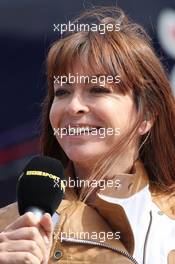 Suzi Perry (GBR) BBC F1 Presenter. 29.06.2013. Formula 1 World Championship, Rd 8, British Grand Prix, Silverstone, England, Qualifying Day.